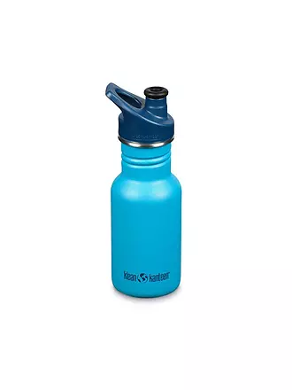 KLEAN KANTEEN | Gourde enfant Classic à paroi simple 12 oz (355 ml) avec bouchon sport |